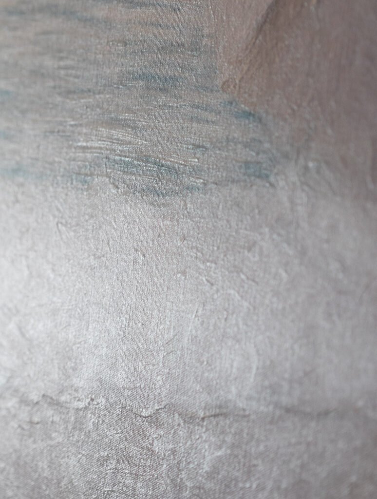 Detalle de textura y relieve sobre lienzo Fine Art